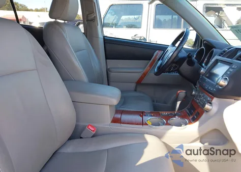 2010 Toyota Highlander Limited V6 z USA, uszkodzony, nr VIN 5TDDK3EH2AS015397